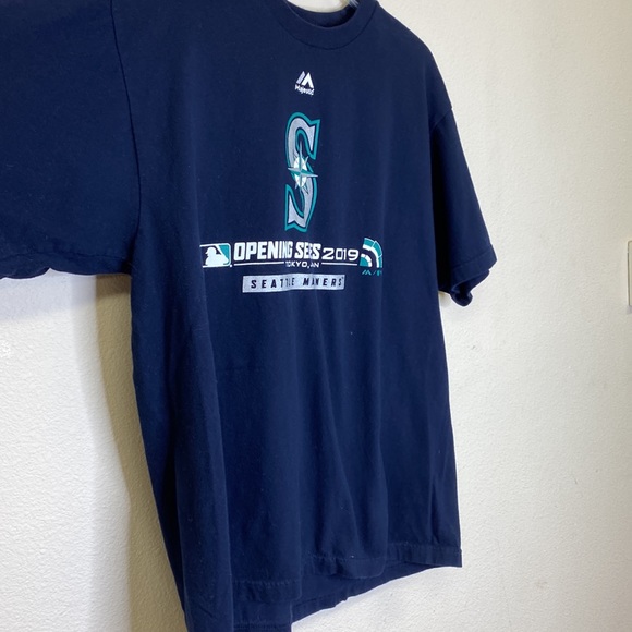 Seattle Mariners Tokyo Japan Tee Men’s Size XL - Picture 4 of 9